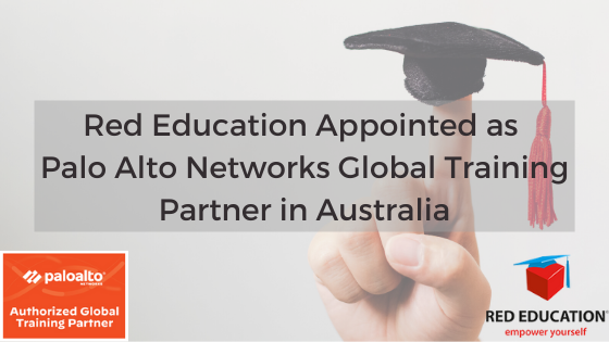 Red Education Appointed as Palo Alto Global Training Partner in Australia
