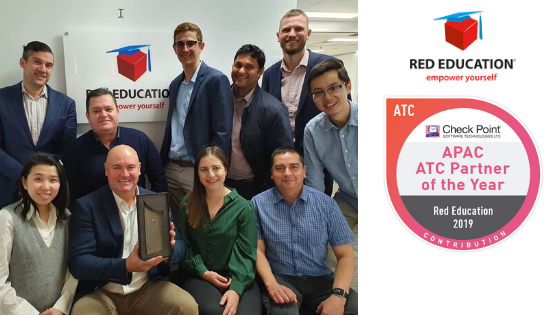 Red Education Is Awarded The Top Regional ATC Partner – APAC for 2019