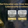 Red Education wins three times gold in Cybersecurity Excellence Awards