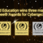 Red Education wins two gold and one silver Globee Awards for Cybersecurity in the Customer Satisfaction, Products and Services Innovation and Best Cybersecurity Education Provider categories.