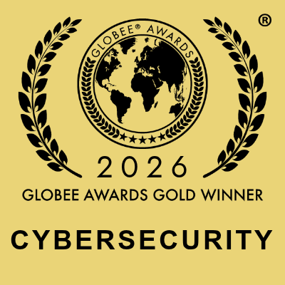 Gold Globee Award for Cybersecurity badge 2026