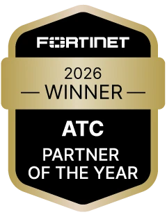 Fortinet award for ATC training partner of the Year for APAC